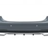 Bakre støtfanger med eksospottespisser egnet for Mercedes E-Klasse W212 Facelift (2013-2016) |