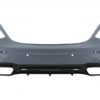 Bakre støtfanger med eksospottespisser egnet for Mercedes E-Klasse W213 (2016-2019) E63 Design | Bakre støtfanger med eksospottespisser egnet for Mercedes E-Klasse W213 (2016-2019) E63 Design |