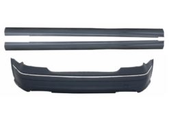 Bakre støtfanger med sideskjørt egnet for Mercedes E-Klasse W211 (2003-2009)