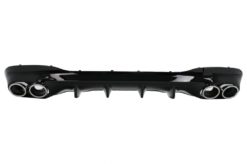 Alternative view of Bakre diffuser og krom eksosspisser egnet for Mercedes CLA X118 Shooting Brake C118 Coupe Sport Line (2019-up) CLA45S Design Aerodynamisk pakke