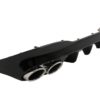 Bakre diffuser og krom eksosspisser egnet for Mercedes CLA X118 Shooting Brake C118 Coupe Sport Line (2019-up) CLA45S Design Aerodynamisk pakke |