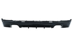 Alternative view of Bakre diffusor dobbeltuttak med frontspoilerleppe og sideskjørt Add-on leppeforlengelser egnet for BMW 2-serie F22 F23 (2013-) M Performance Design Piano Black