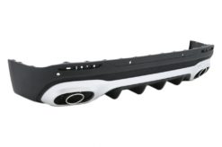 Alternative view of Bakre diffuser med krom eksosspisser egnet for Mercedes GLB X247 SUV (2020-up) GLB 35 Design