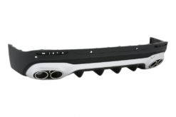 Alternative view of Bakre diffusor med krom eksosspisser egnet for Mercedes GLB X247 SUV (2020-up) 45 S Design