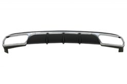 Alternative view of Bakre diffusor med eksospottespisser Krom egnet for Mercedes E-Klasse W212 Facelift (2013-2016) E65 Kun design Standard støtfanger