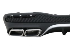 Alternative view of Bakre diffusor med eksospottespisser egnet for Mercedes GLE W166 SUV Sport Line (2015-2018)