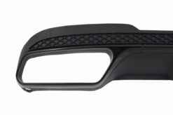 Alternative view of Bakre diffuser med eksosspisser Utløp Svart egnet for MERCEDES E-klasse W212 S212 AMG Sport Line Facelift (2013-2016)