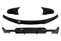 Bakre diffusor med bagasjeromsspoiler og speildeksler som passer for BMW 4-serie F32 Coupe (2013-) M Performance Design