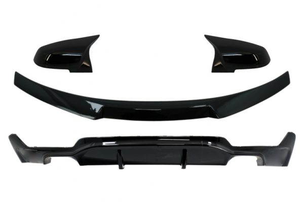 Bakre diffusor med bagasjeromsspoiler og speildeksler som passer for BMW 4-serie F32 Coupe (2013-) M Performance Design |