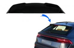 Bakre takspoiler passende for Audi Q8 SUV (2018-up) RS Design Piano Black