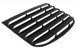 Alternative view of Bakvinduslameller egnet for Ford Mustang Mk6 VI Sixth Generation (2015-2019) PFT Style Cover Sun Shade