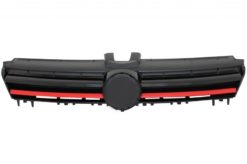 Alternative view of RHD frontlykter LED sekvensielt dynamisk blinklys med gitter egnet for VW Golf 7 VII (2013-2017) R Look Red