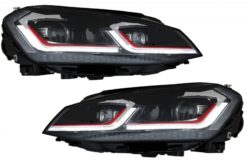 Alternative view of RHD LED-frontlykter egnet for VW Golf 7 VII (2012-2017) Facelift G7.5 GTI Look Sequential Dynamic Turning Lights