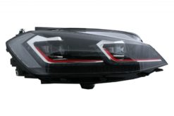 Alternative view of RHD LED-frontlykter egnet for VW Golf 7.5 VII (2017-Up) GTI Look med sekvensielle dynamiske svinglys