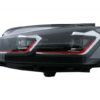 RHD LED-frontlykter egnet for VW Golf 7.5 VII (2017-Up) GTI Look med sekvensielle dynamiske svinglys |