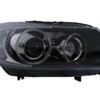 HØYRE SIDE Angel Eyes Xenon-frontlykt egnet for BMW 3-serie E90 Sedan E91 Touring (03.2005-2008) Chorme |