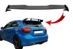 Takbagasjelokk Spoiler egnet for MERCEDES A-Klasse W176 (2012-2018) A45 Design Piano Black