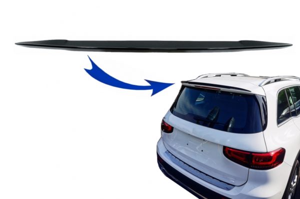 Takbagasjelokk Spoiler egnet for Mercedes GLB X247 (2019-up) Piano Black