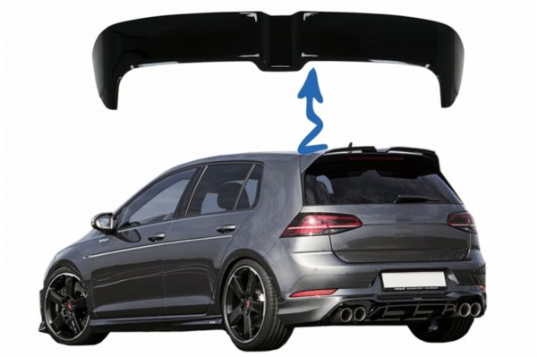 Takspoiler egnet for VW Golf 7 VII (2012-2017) GTI OETT Design Piano Black