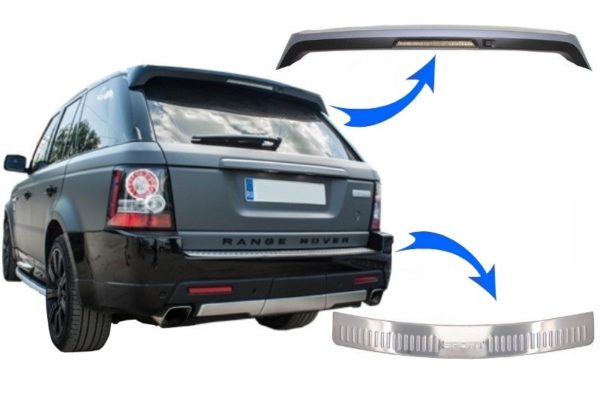 Takspoiler med støtfangerfotplate egnet for Range Rover Sport L320 (2010-2013) Aubiography Design |