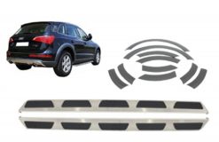 Løpebrett Sidetrinn egnet for AUDI Q5 8R (2008-2013) med Fender Flares Hjulbuer Extensions Trims OE Design