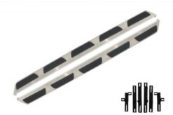 Alternative view of Løpebrett Sidetrinn egnet for AUDI Q5 8R (2008-2013) med Fender Flares Hjulbuer Extensions Trims OE Design