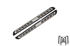 Løpebrett Sidetrinn egnet for Opel Mokka X (2017-Up)