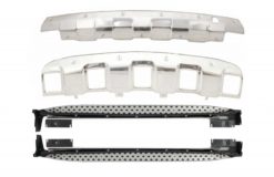 Løpebrett Sidetrinn med glideplater Off Road egnet for Mercedes M-klasse ML W164 (2005-2008)