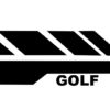 Sideklistremerker Vinyl Svart egnet for VW Golf 5 6 7 V VI VII (2003-up) |