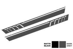 Alternative view of Sideklistremerker Vinyl Mørkegrå egnet for Mercedes G-klasse W463 (1989-2017)