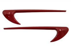 Alternative view of Sideskjermventiler Trimvinge med frontklaffer Sidefinner Flics egnet for MERCEDES E-klasse W213 S213 Red Edition