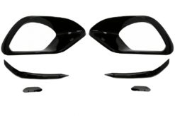 Alternative view of Sidegitter Dekselrammer egnet for Mercedes CLA 45 CLA 45S X118 C118 (2019-up) Piano Black