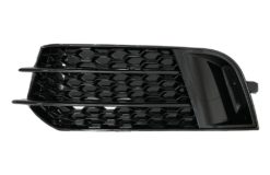 Alternative view of Sidegitter Tåkelysdeksler egnet for Audi A1 8X (2010-2015) RS1 Design Piano Black
