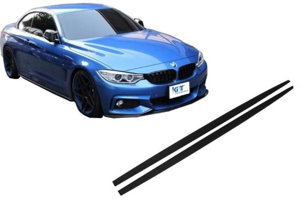 Sideskjørt Add-on Lip Extensions egnet for BMW 4-serie F32 F33 F36 Coupe Cabrio Grand Coupe M-Performance |