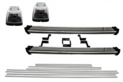 Sidetrinn med påbyggingslister og tenner - Mercedes G-Klasse W463 (1989-2015)