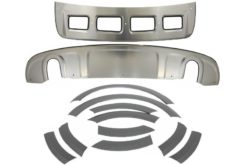 Skidplater og fenderflares Hjulbueforlengelser Trims Off Road egnet for AUDI Q5 8R (2008-2012)