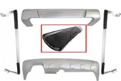 Skid Plates Off Road og løpebrett som passer for VOLVO XC90 (2007-2013) R-Design