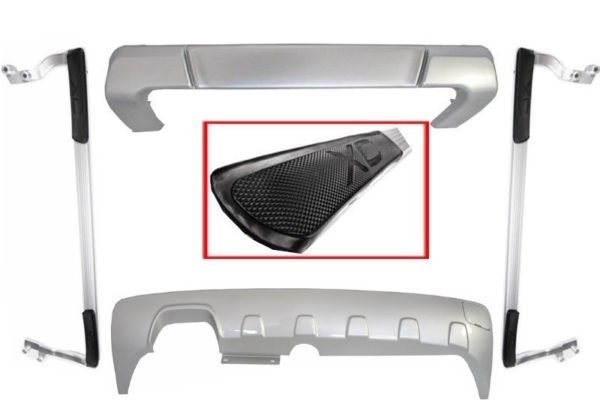 Skid Plates Off Road og løpebrett som passer for VOLVO XC90 (2007-2013) R-Design |