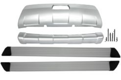 Skidplater Off Road med løpebrett Sidetrinn egnet for Nissan Qashqai J10 (2007-2010)