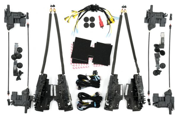 Soft-Close Sistem elektrisk sugedør egnet for Mercedes Benz C Klasse W205 (2014-opp) E Klasse W213 (2016-up) GLE W166 C292 AMG (2015-up) GLC X253 (2015-up) S Klasse W222 (2016-up) ) GLS/GLS-Klasse X16