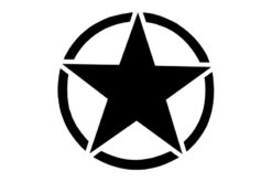 Alternative view of Klistremerke Star Universal egnet for Jeep Wrangler JK lastebil eller andre biler svart