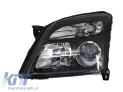 - Opel Vectra C - Opel Signum (2002-2005) Utskiftning venstre frontlykt svart bakgrunn 1825983