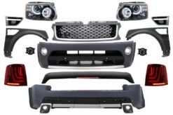 - Range Rover Sport (2005-2013) L320 Komplett konvertering ettermontering Autobiography Design Stylingsett sort Edition