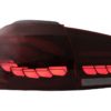 Baklys Full LED egnet for VW Golf 6 VI (2008-2013) Red Smoke med sekvensielle dynamiske svinglys (LHD og RHD) | Baklys Full LED egnet for VW Golf 6 VI (2008-2013) Red Smoke med sekvensielle dynamiske svinglys (LHD og RHD) |