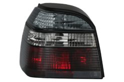 Alternative view of Baklys Lampe egnet for VW Golf 3 III (09.1991-08.1997) Red Smoke Halogen