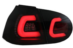 Alternative view of Baklys Led Bar egnet for VW Golf V 5 (2004-2009) Smoke Black Urban Style