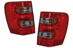 Baklykter LED egnet for JEEP Grand Cherokee (1999-05.2005) Red Smoke