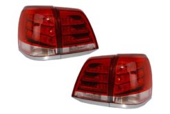 Baklys Led egnet for TOYOTA Land Cruiser FJ200 J200 (2007-2015) Rød Klar