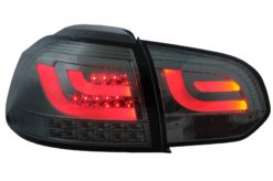 Alternative view of Baklykter LED egnet for VW Golf 6 VI (2008-2013) Tube Light Bar Smoke Grey