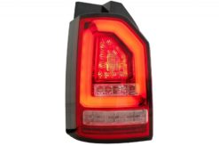 Alternative view of Baklys Rød Hvit Full LED BAR egnet for VW Transporter T6 (2015-2020) med dynamisk blinklys